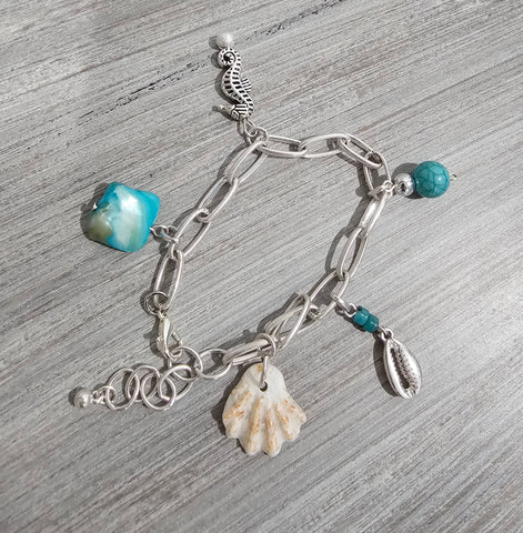 Sea charms bracelet
