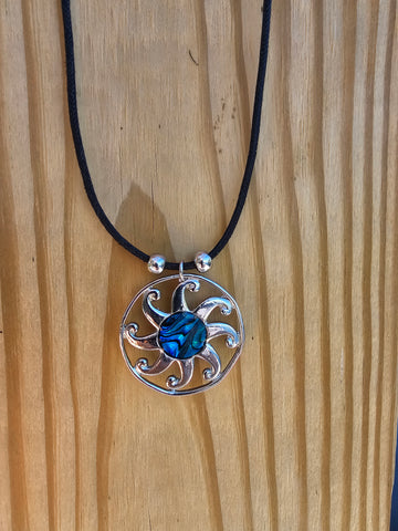 18" sun necklace
