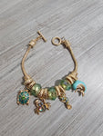 Nautical charm bracelet