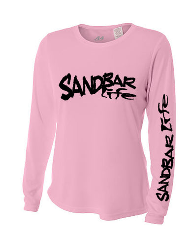 Sandbar Life Cooling Long Sleeve Lady's Pink
