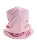 Silk Pink Uv Face Neck  Gaiter