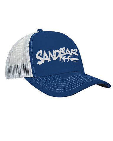 Sandbar Life Blue/White Trucker Hat