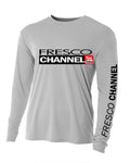 Man's Gray Sun Cooling Long Sleeve