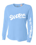 Sandbar Life Cooling Long Sleeve Lady's Light Blue